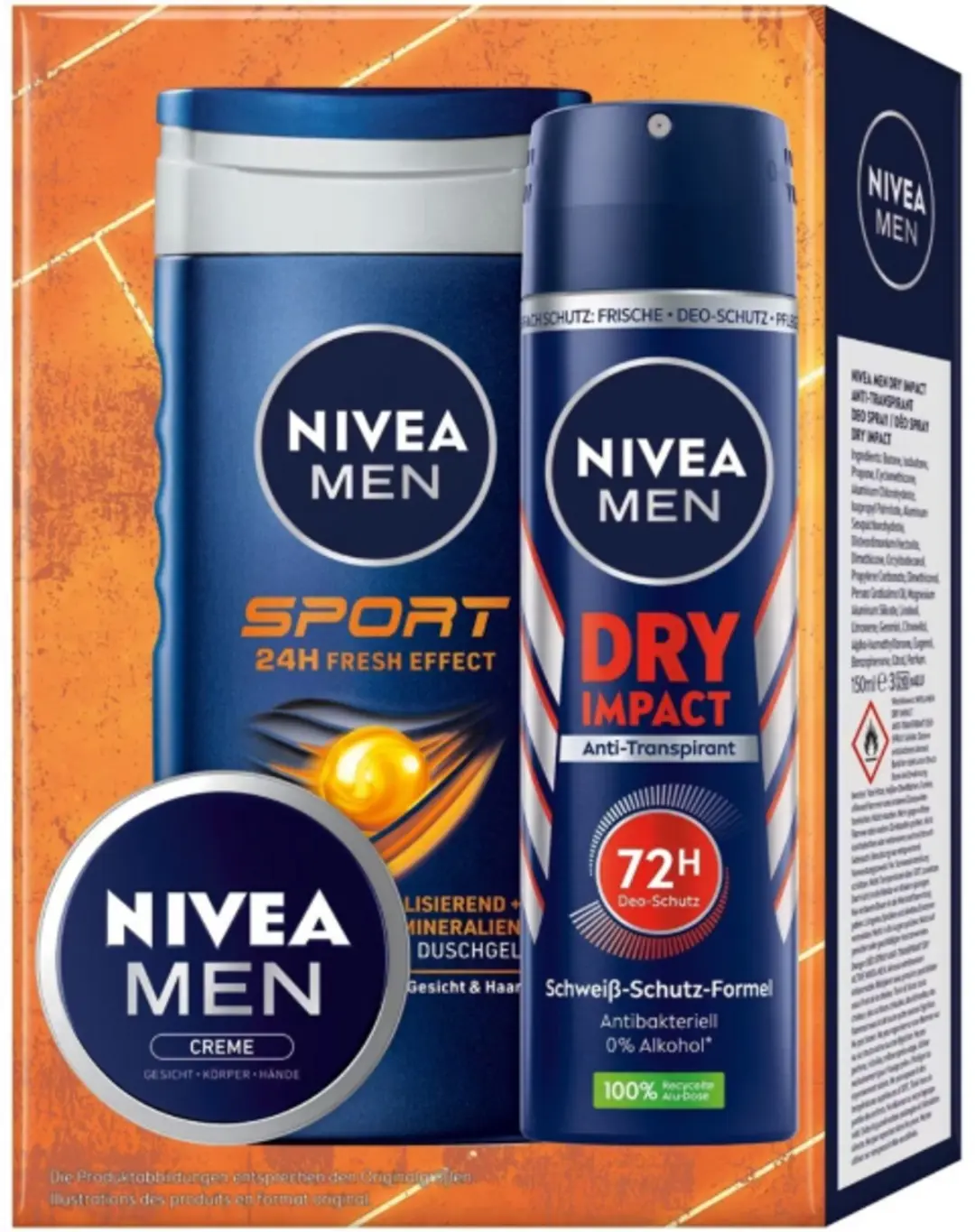 NIVEA MEN Sport Geschenkset - 3 Stuks - afbeelding 4 van 6