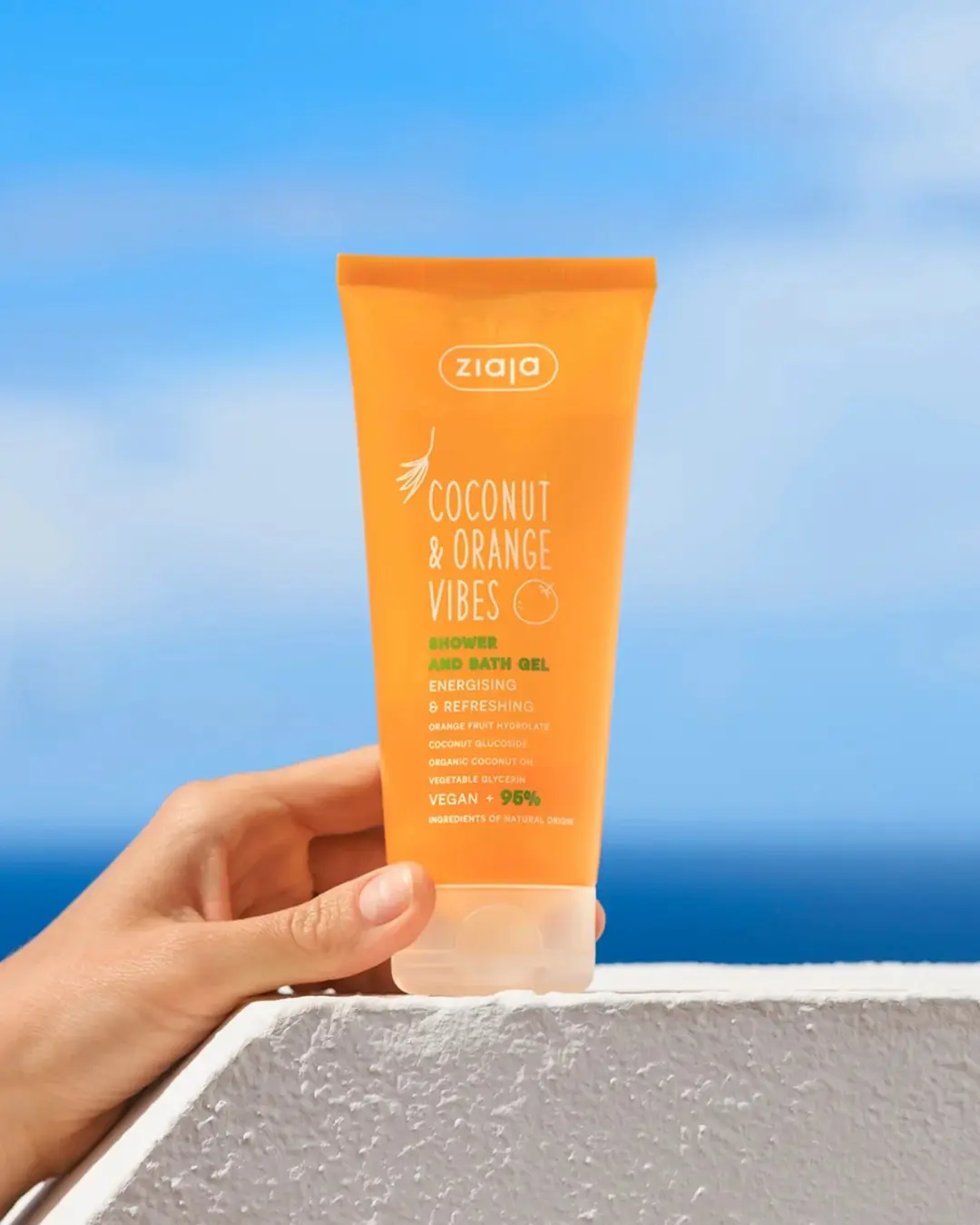 ZIAJA COCONUT & ORANGE VIBES CHAMPU 200ML
