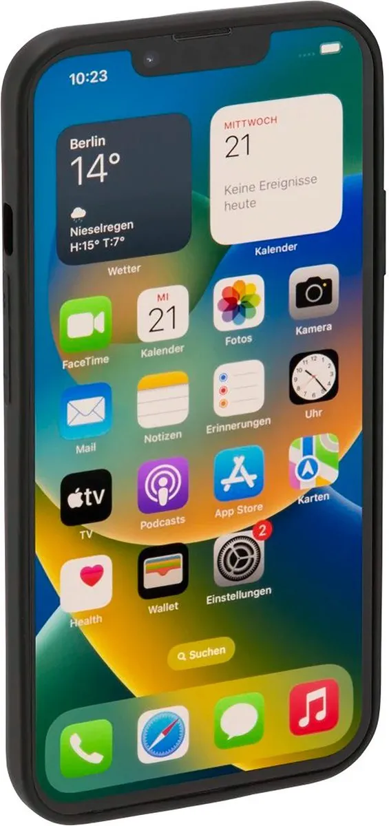 Hama Finest Feel Cover iPhone 14 - Zwart - MPN 00215508 - afbeelding 6 van 6
