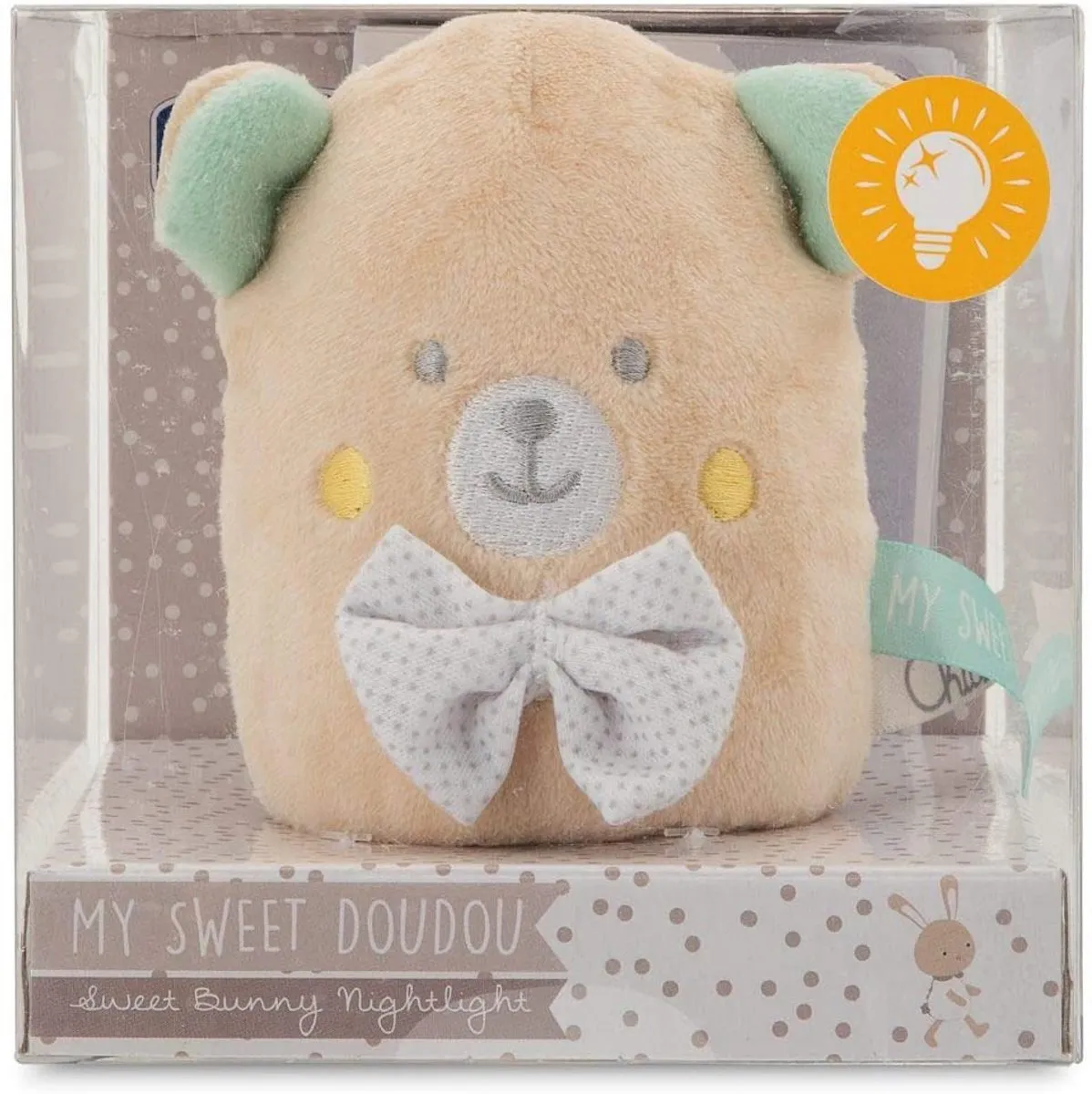 Chicco Nachtlamp Teddy Beer - Lichtblauw - afbeelding 3 van 3