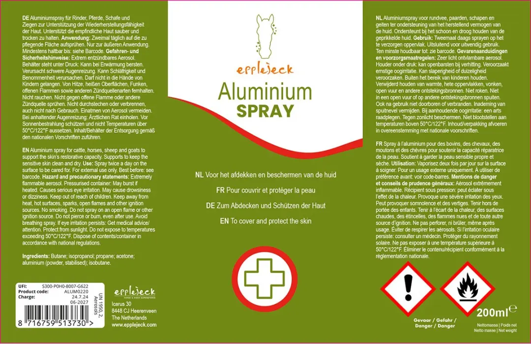 Epplejeck Aluminium Spray 200ml