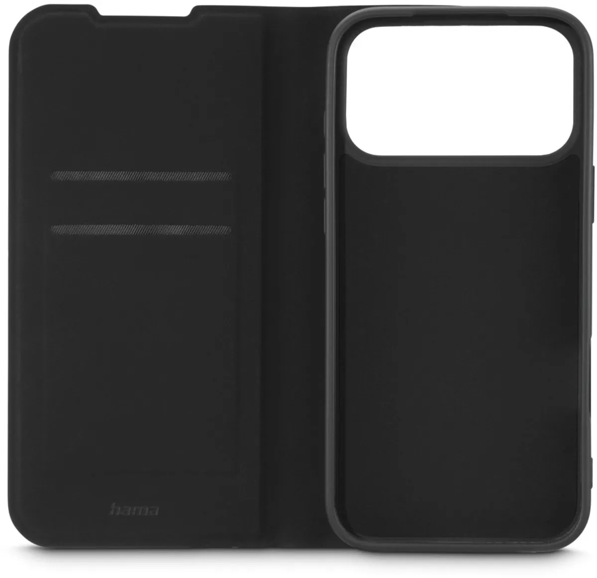 Hama Hoesje iPhone 17 Pro Max 2 Pasjes - Zwart - MPN 00232411