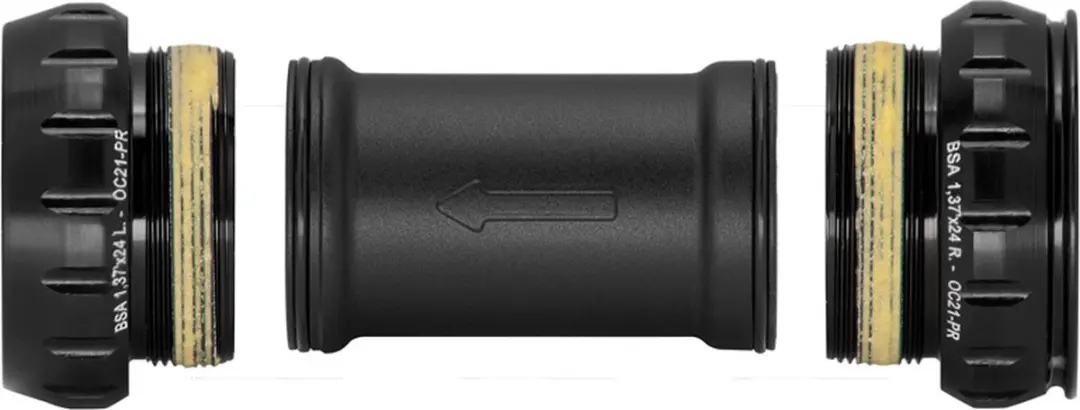Campagnolo Pro-Tech Ultra Torque BSA Trapas Cupset - Zwart - afbeelding 2 van 4