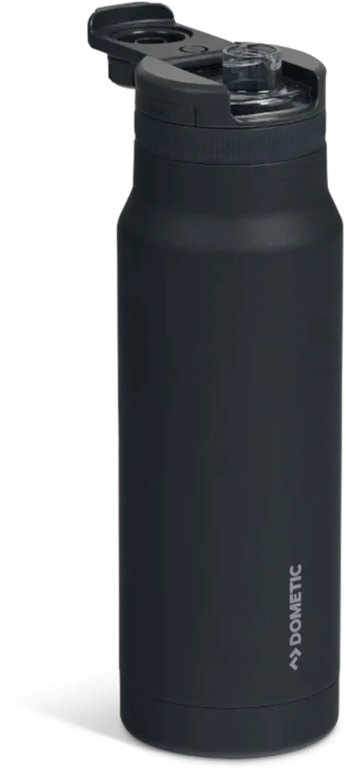 Dometic Chug Bottle 1L Drinkfles - Slate Zwart - afbeelding 6 van 6