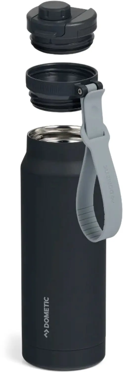 Dometic Chug Bottle 1L Drinkfles - Slate Zwart - afbeelding 3 van 6