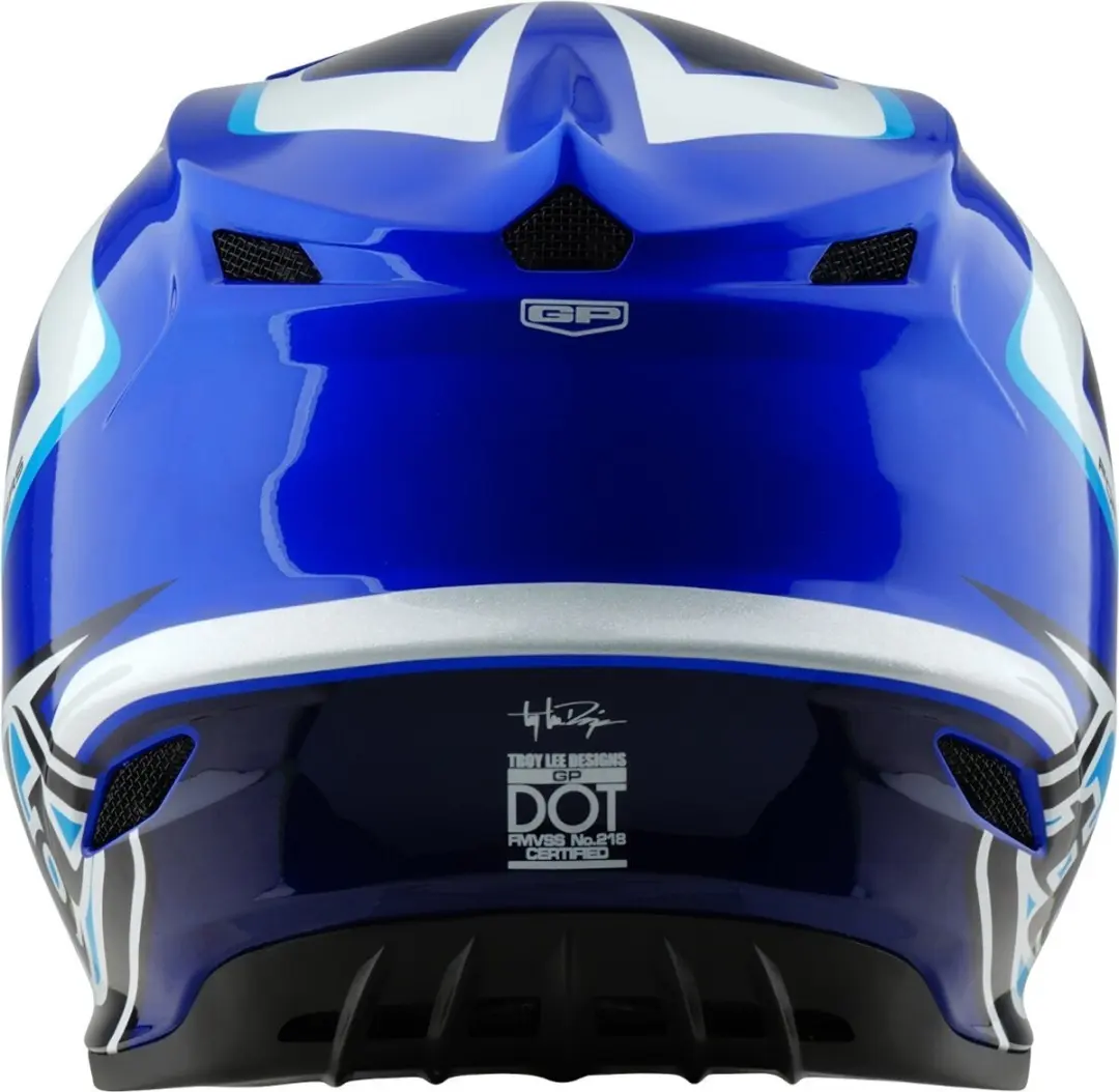 Troy Lee Designs GP Shutter Motorcrosshelm S - Blauw - afbeelding 5 van 6