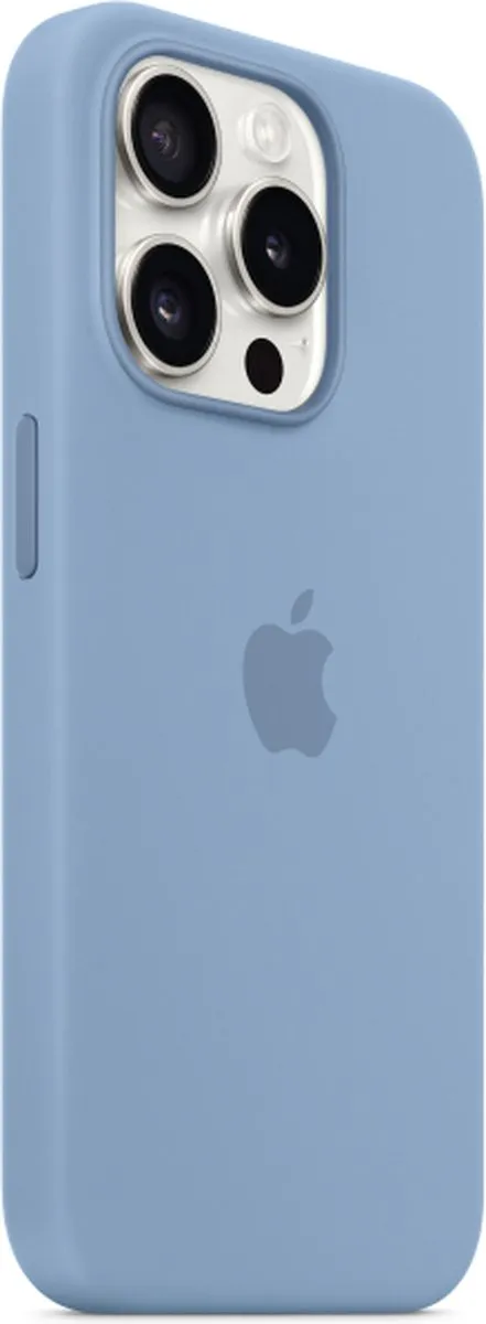 Apple iPhone 15 Pro Max Siliconenhoesje MT1Y3ZM/A - Winter Blue