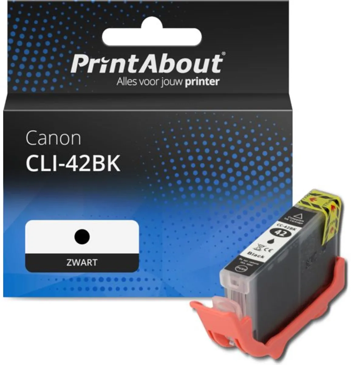 PrintAbout CLI-42BK Inktcartridge