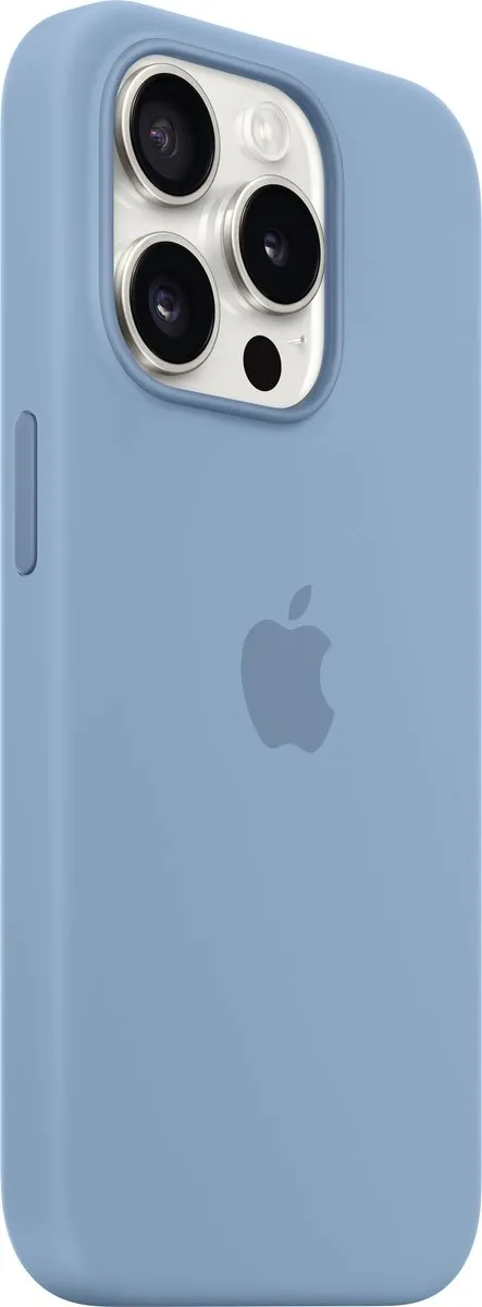 Apple iPhone 15 Pro Siliconenhoesje MT1L3ZM/A - Winter Blue