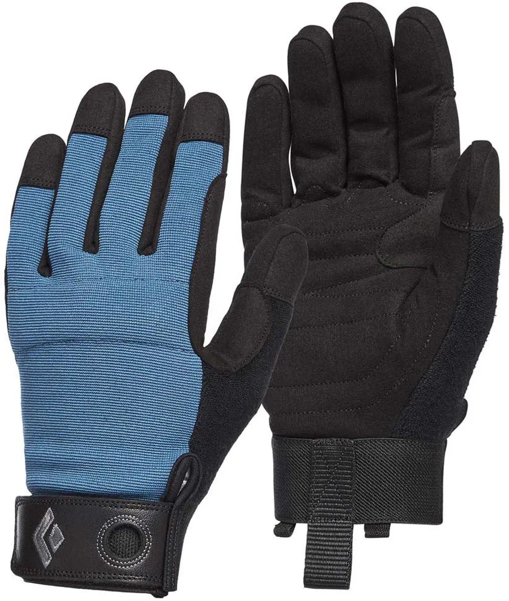 Black Diamond Crag Handschoenen XL - Zwart/Blauw - afbeelding 2 van 4