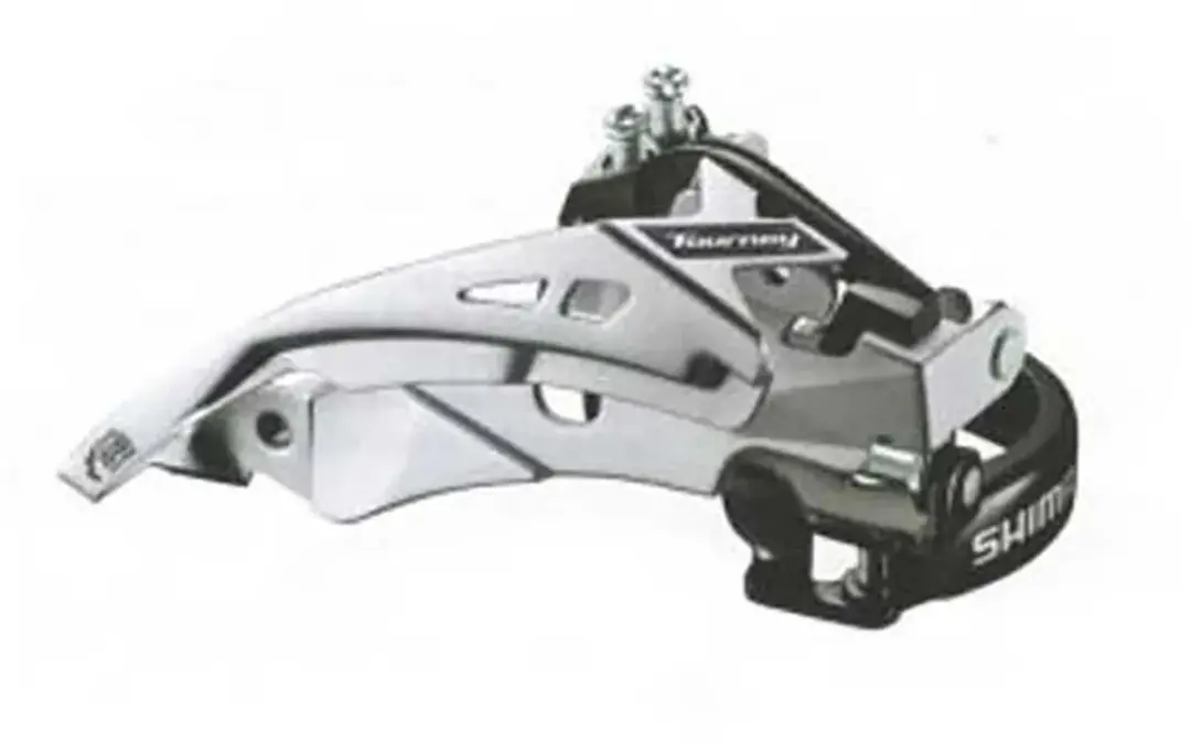 Shimano Ty710 Tourney Top Dual Voorderailleur Zilver