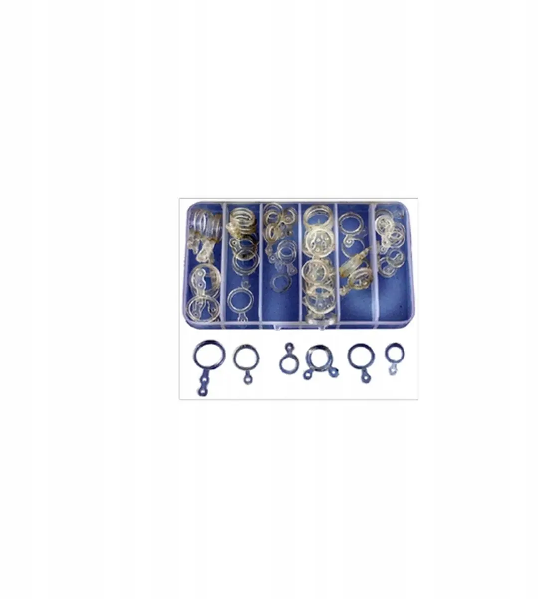 Team Carp SC1 Siliconen Ringen Set S/M/L