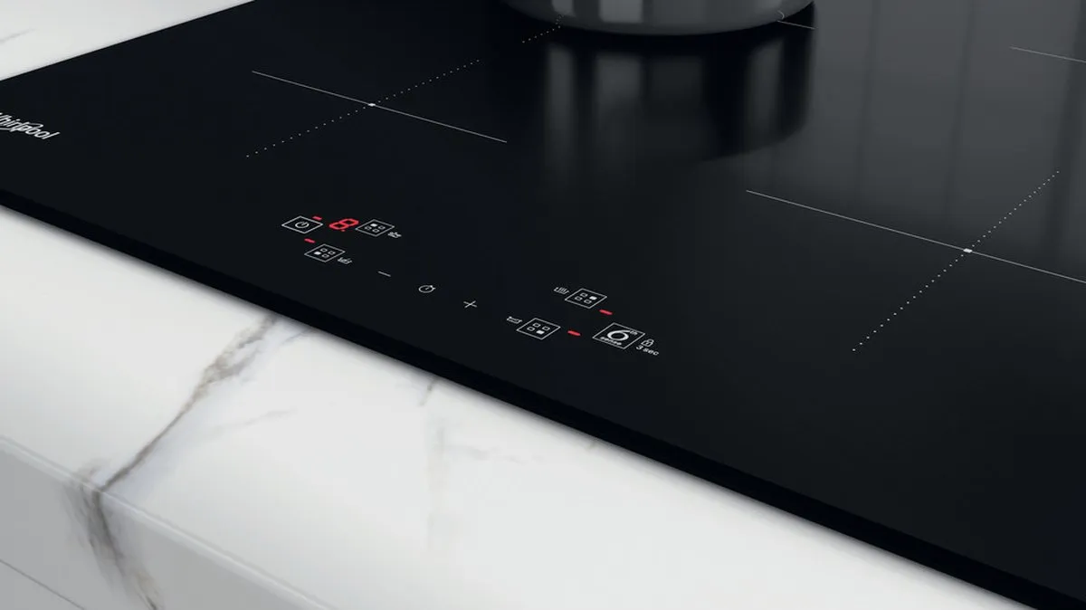 Whirlpool WS Q2760 BF Inbouw Inductiekookplaat - 4 Zones - Zwart