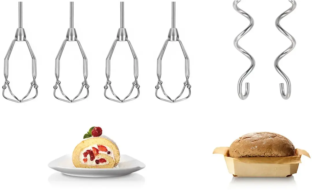 Bosch MFQ4835DE Handmixer 575W - Wit - afbeelding 2 van 6
