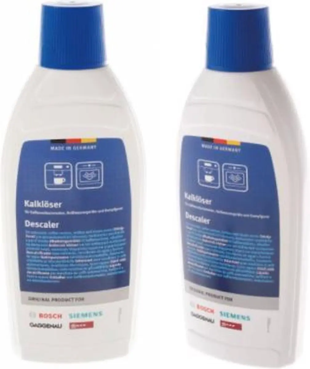 2st Bosch Siemens ontkalker anti-kalk 500ml anti kalk koffiezetapparaat ontkalki
