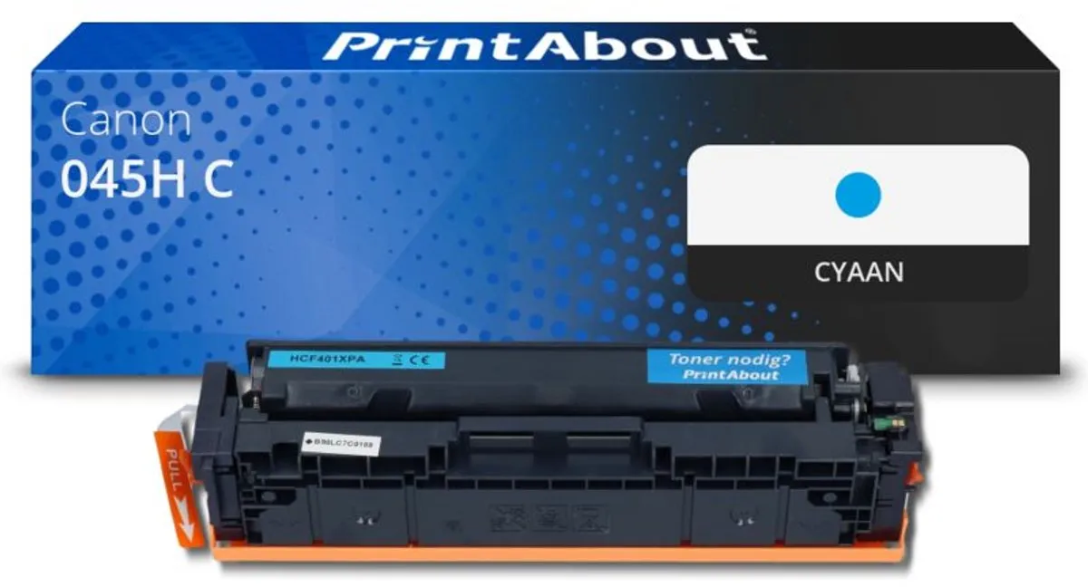 PrintAbout Canon 045H C Toner Cyaan