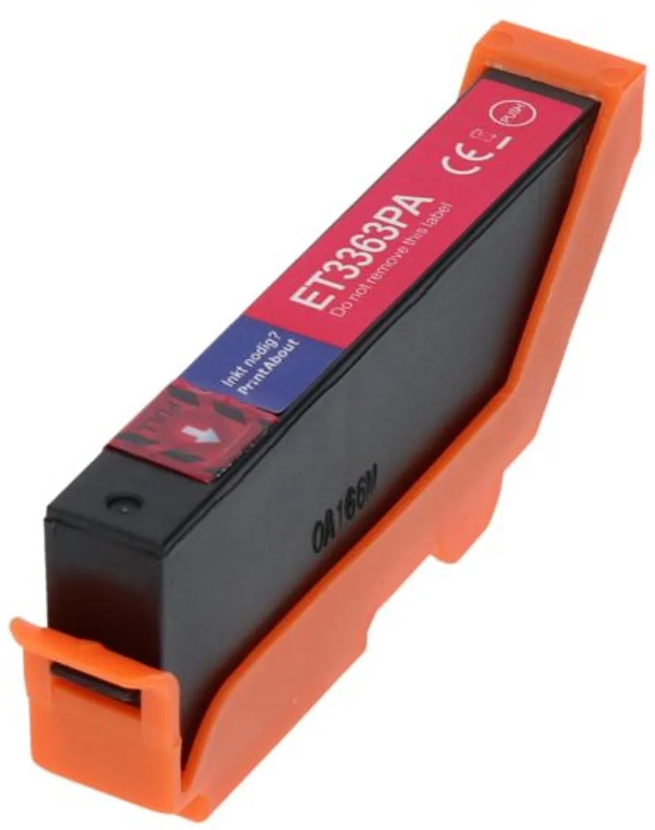 PrintAbout Inktcartridge 33XL C13T33634012 Magenta - 1200 pagina's