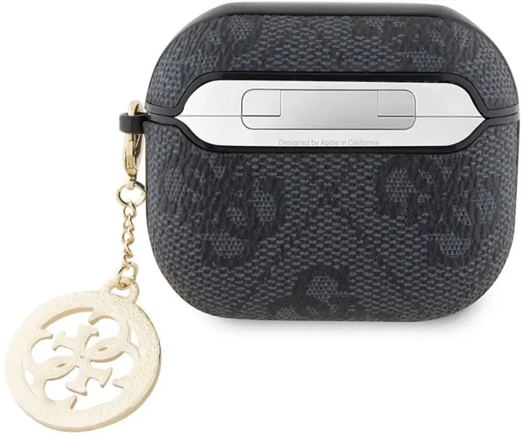 Guess Airpods 3 4G Script Hoesje - Zwart - afbeelding 2 van 6