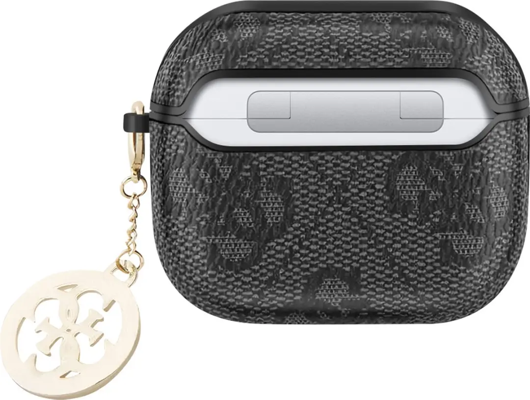 Guess Airpods 3 4G Script Hoesje - Zwart - afbeelding 4 van 6