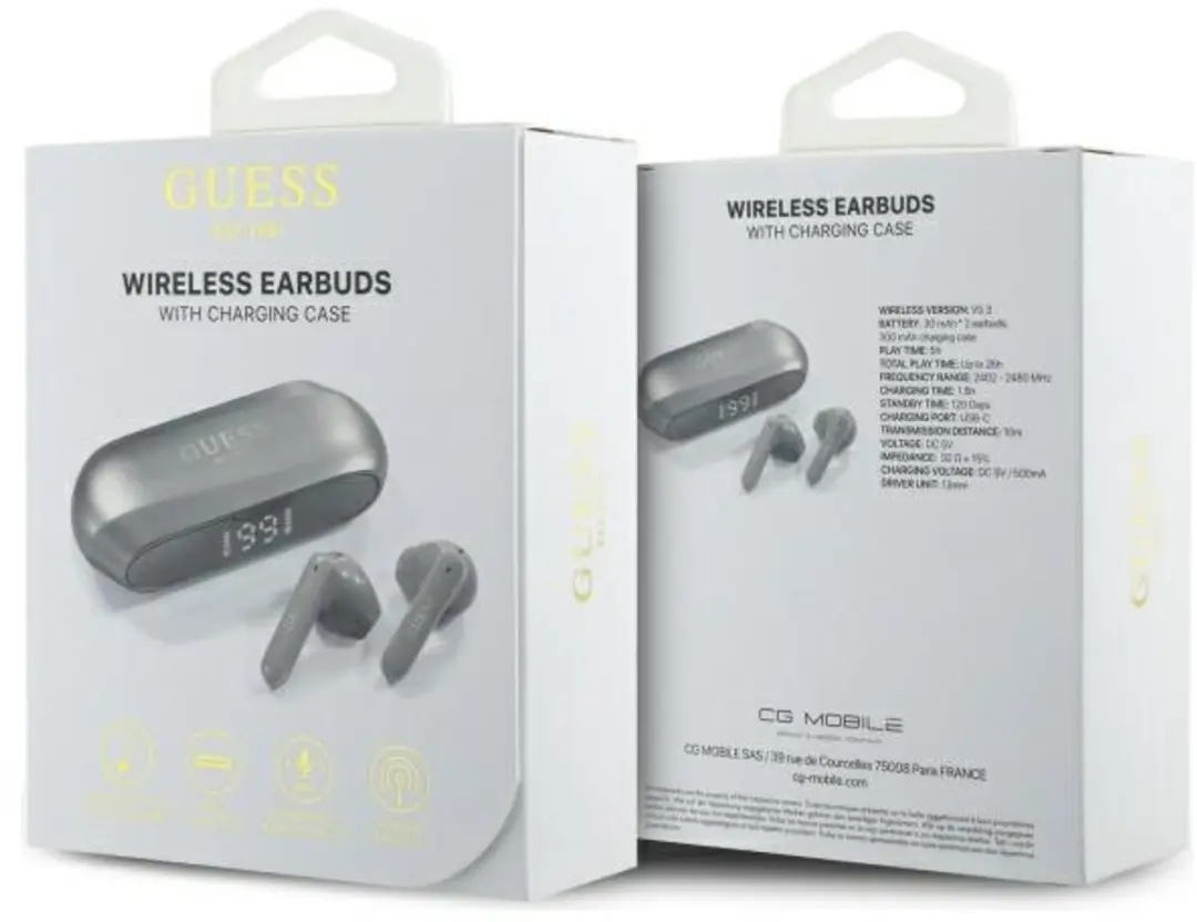 GUESS TWS HOOFDTELEFOON GUTWSC2MCDSE - Taupe - afbeelding 4 van 6