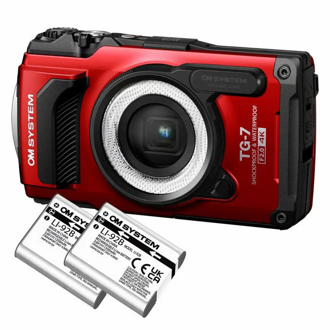 OM System TG-7 Micro Adventures Kit Rood - afbeelding 4 van 4