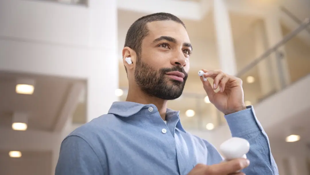 Philips TAT3000WT/00 True Wireless Headset - Wit - afbeelding 5 van 6