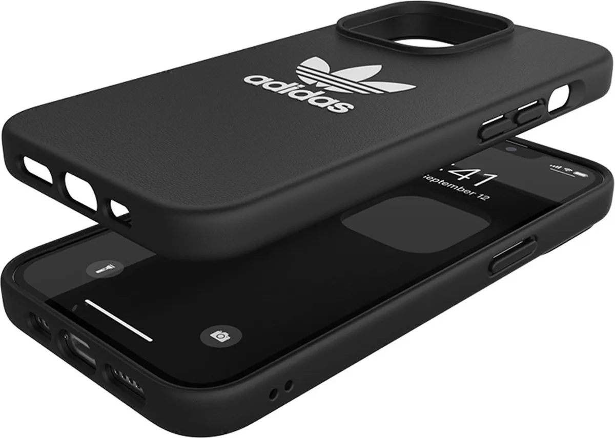 adidas Moulded Case BASIC iPhone 13 Pro Hoesje - Zwart