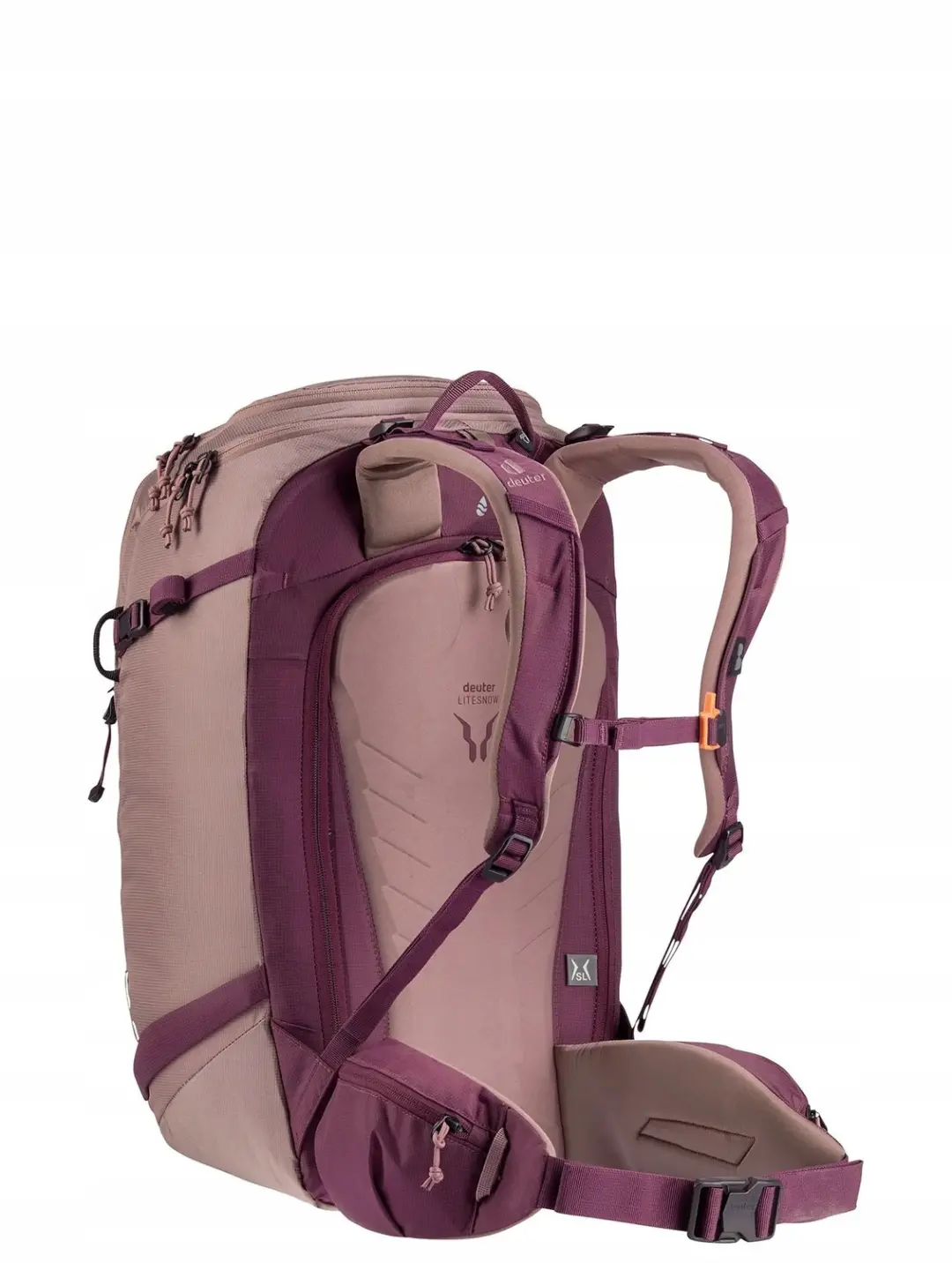 Deuter Freerider Pro 30+10 SL Rugzak 40L - Ashrose/Cassis - afbeelding 2 van 5