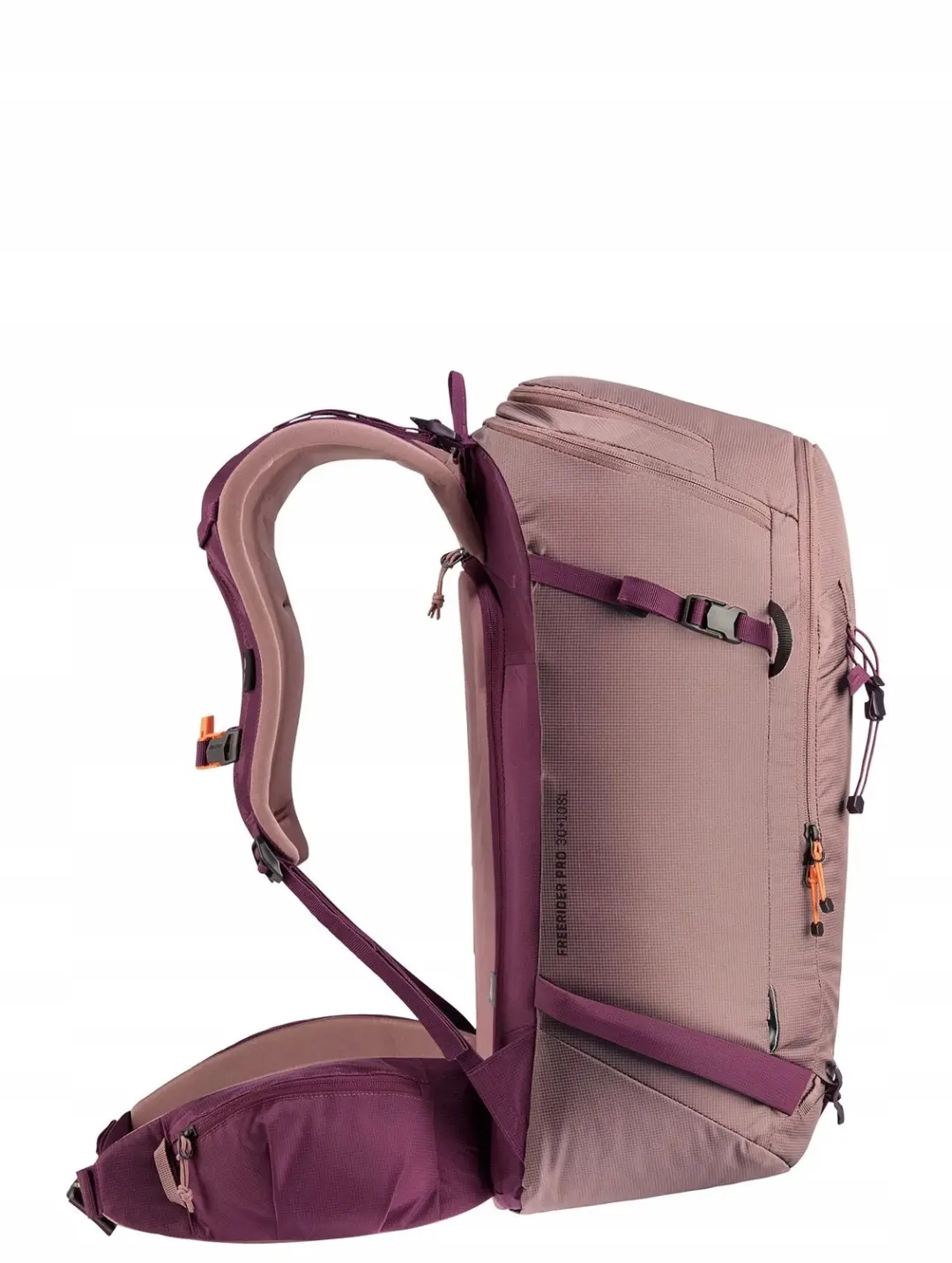 Deuter Freerider Pro 30+10 SL Rugzak 40L - Ashrose/Cassis - afbeelding 4 van 5