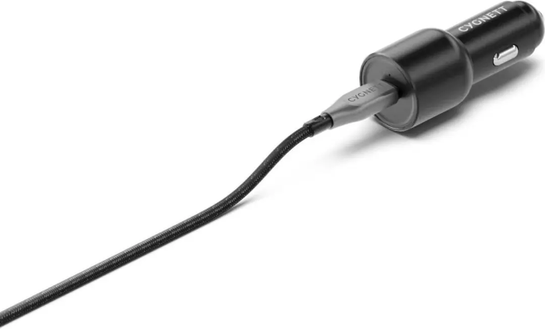 Cygnett CarPower 65W USB-C PD Auto-adapter - Zwart - afbeelding 4 van 6