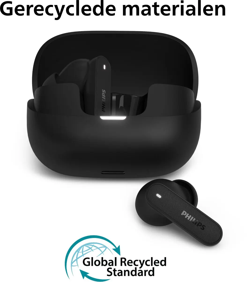 Philips TAT3000BK/00 True Wireless In-ear Headset - Zwart - afbeelding 2 van 6