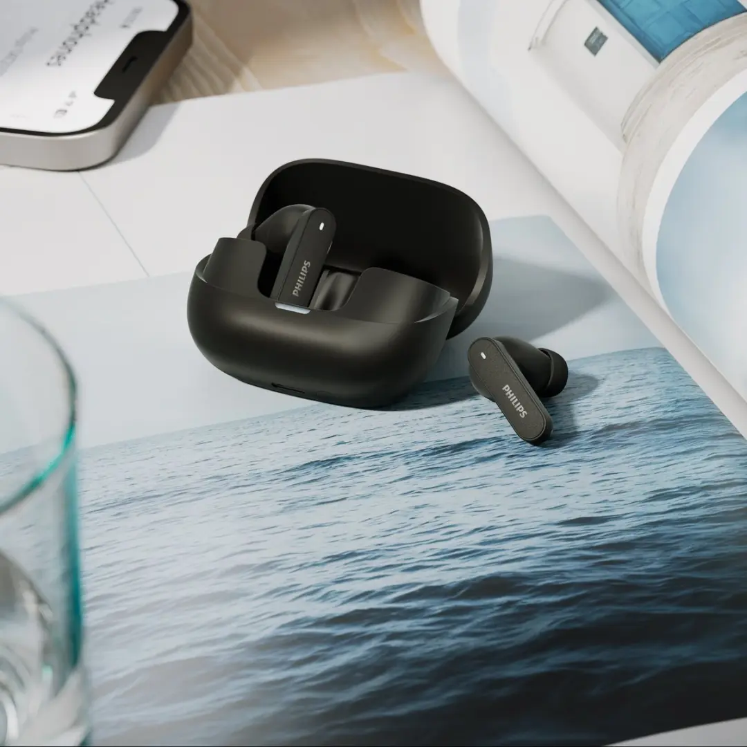 Philips TAT3000BK/00 True Wireless In-ear Headset - Zwart - afbeelding 4 van 6