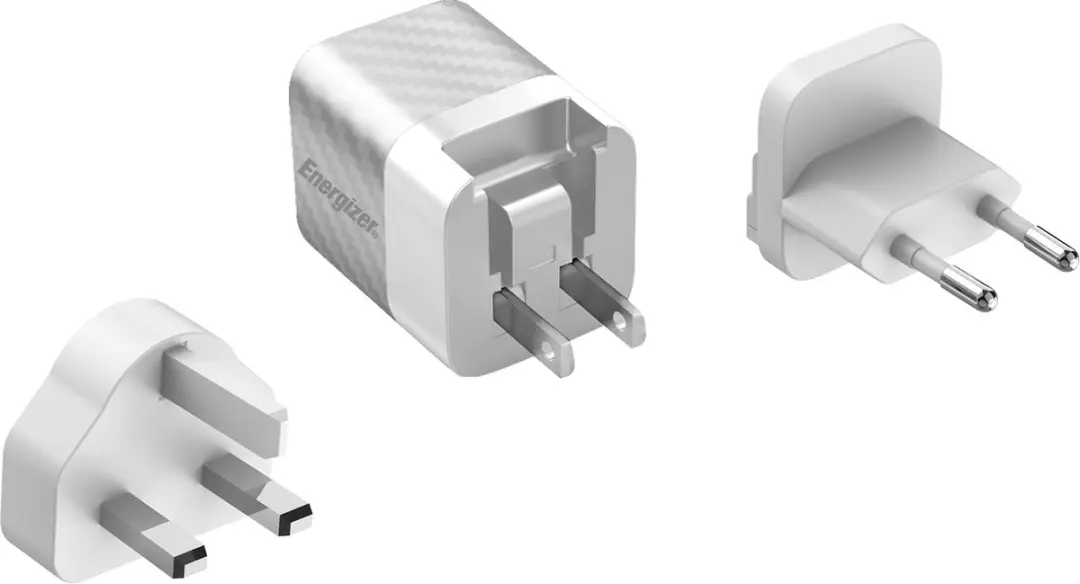Energizer A20MUSL Multi Plug Oplader Reisstekker (US, UK, EU)