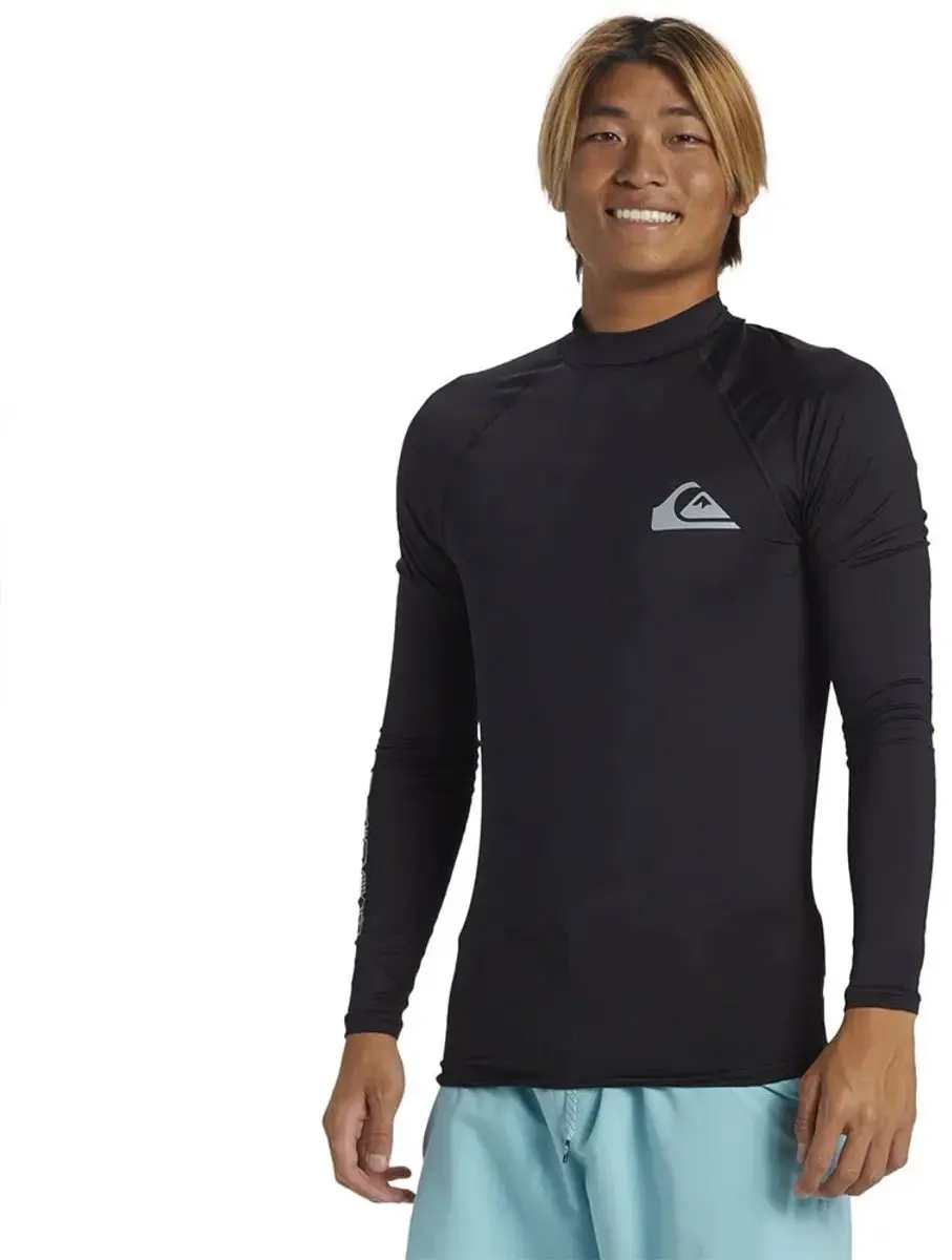 Quiksilver Everyday UPF50 Rashguard - Zwart S - afbeelding 4 van 4