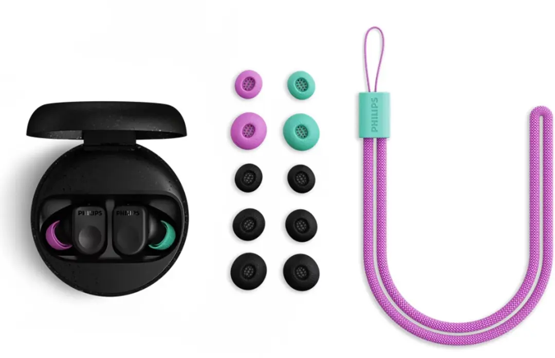 Philips TAMS3BK/00 True Wireless Oordopjes - Zwart - afbeelding 3 van 6