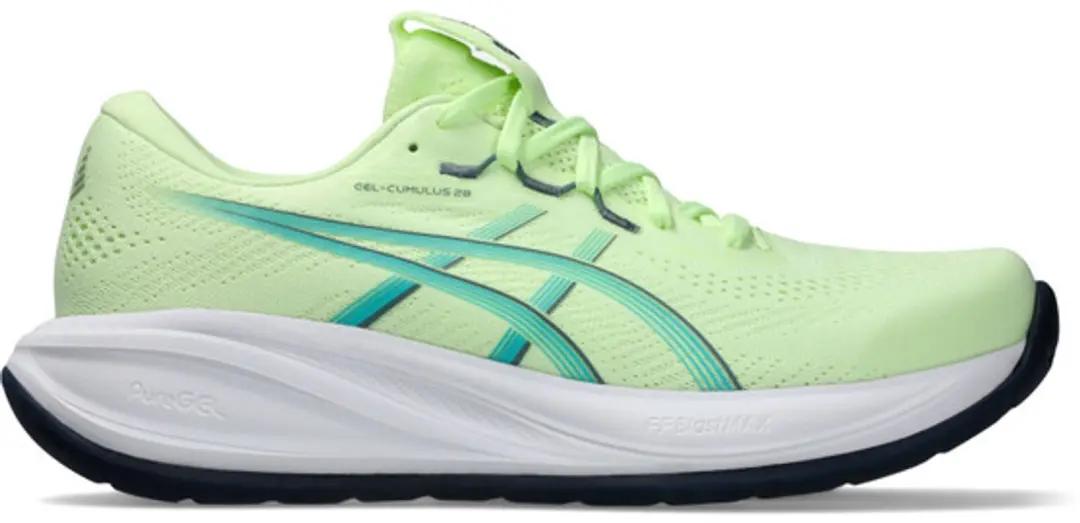 ASICS Gel-Cumulus 28 Heren Hardloopschoenen Geel - afbeelding 2 van 5