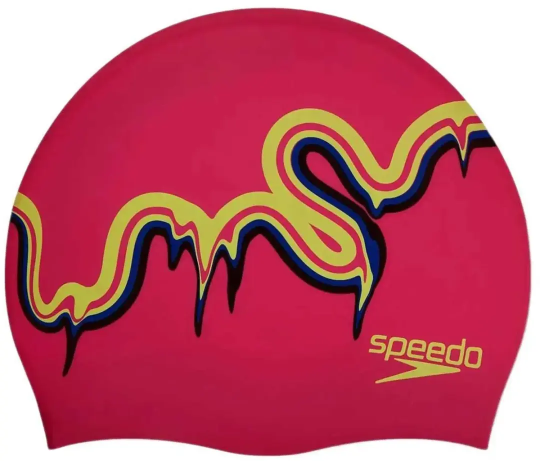 Speedo Printed Junior Zwembadmuts Roze Kinderen