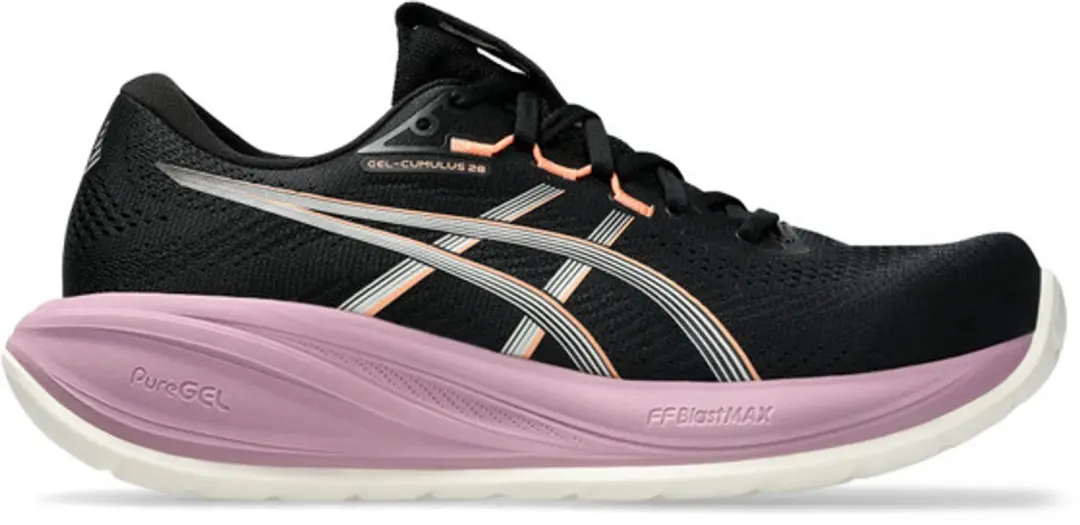 ASICS Gel-Cumulus 28 Dames Hardloopschoenen - Zwart - afbeelding 6 van 6