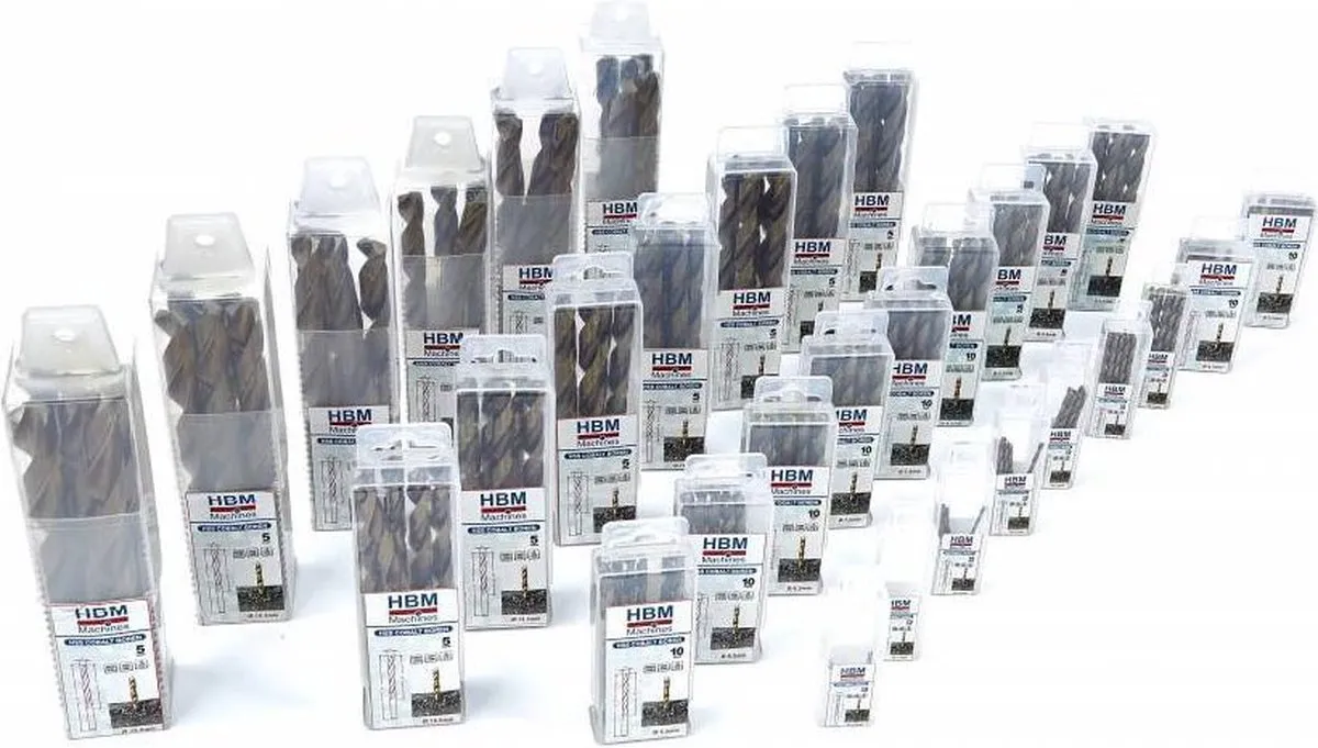 HBM Machines 6,4mm Cobalt Boor 6861 - 10 Stuks
