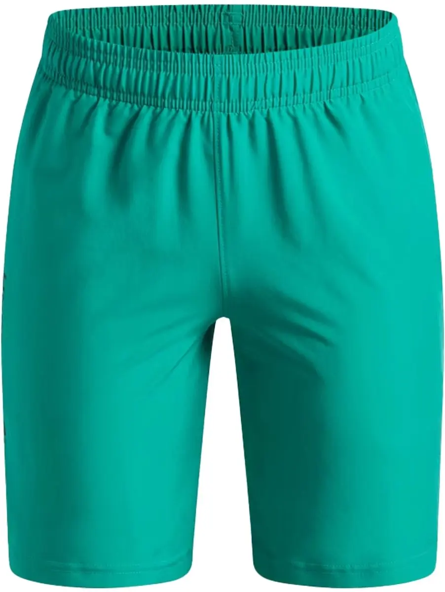 Under armour tech woven wordmark short in de kleur groen.