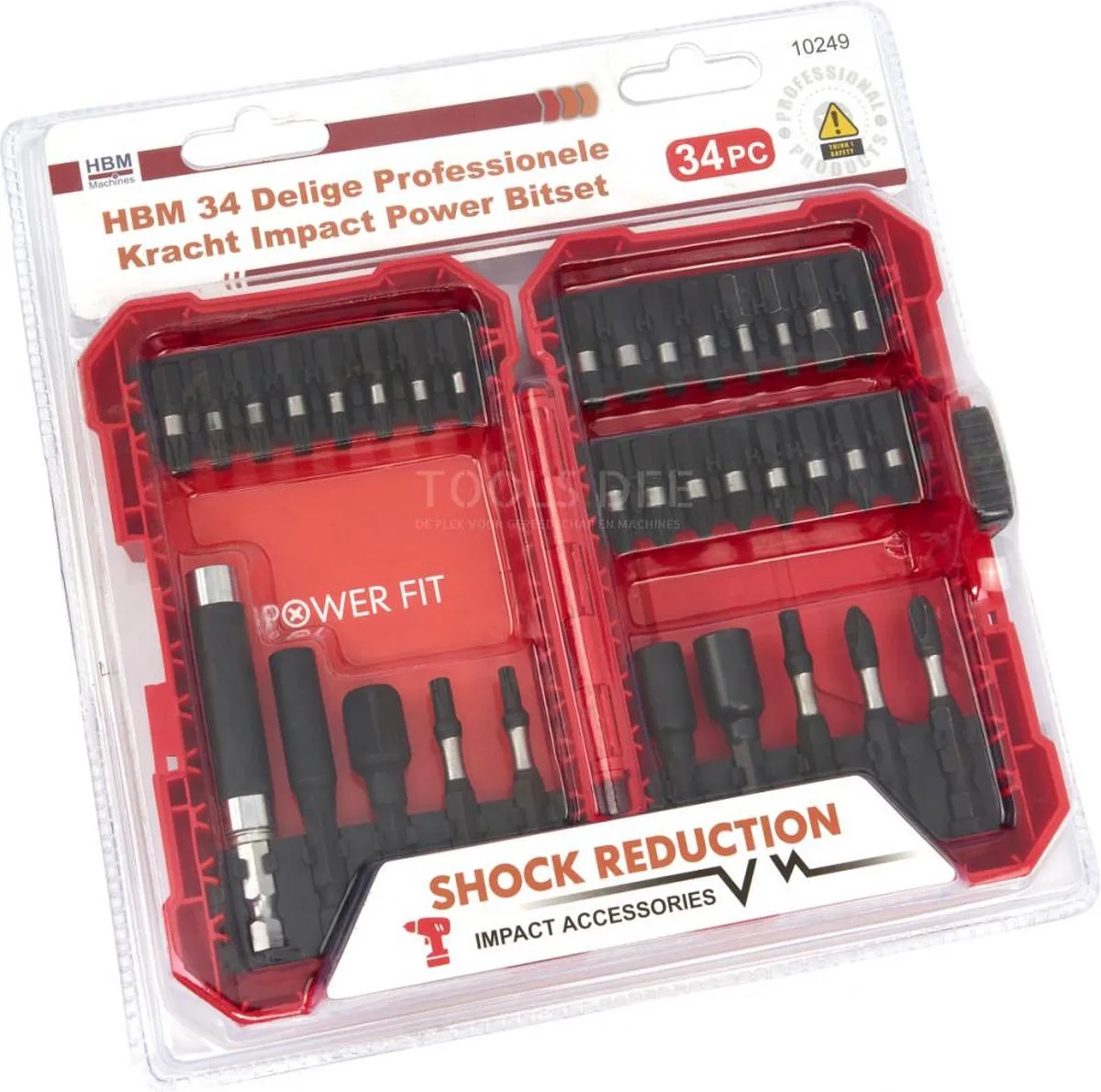 HBM 34-delige Professionele Impact Power Bitset