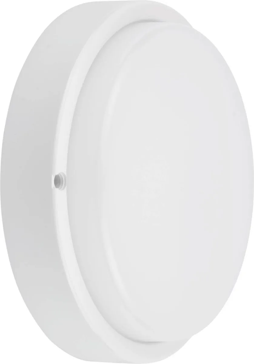 LEDVION LED Bulkhead Plafondlamp Badkamer 24W IP65 - Wit Ø22cm