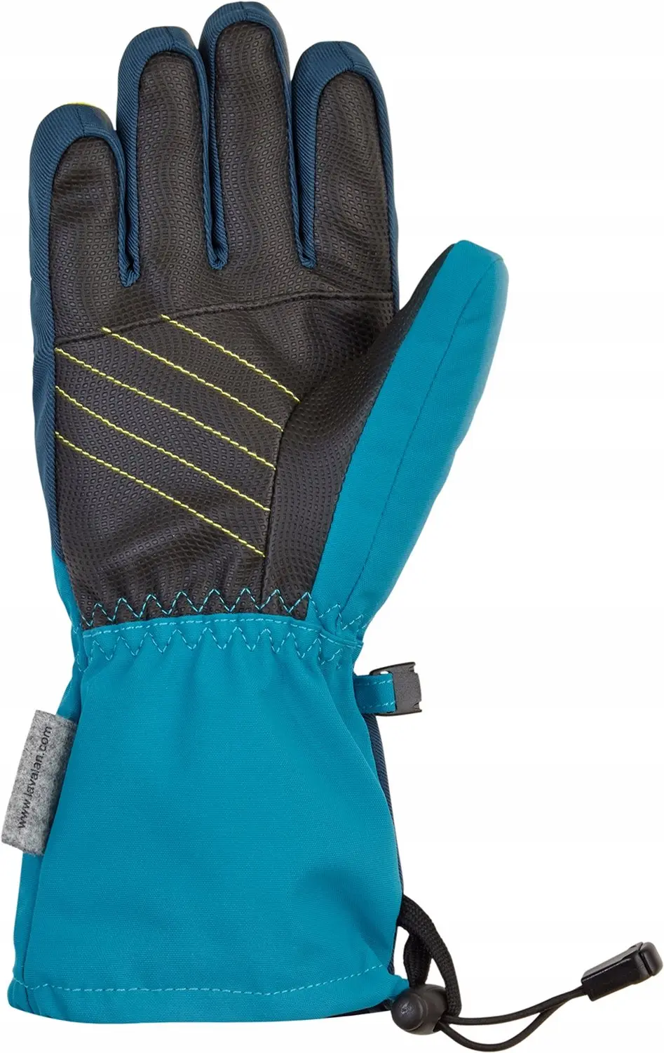 Ziener Laval AS AW Junior skihandschoenen Teal Crystal