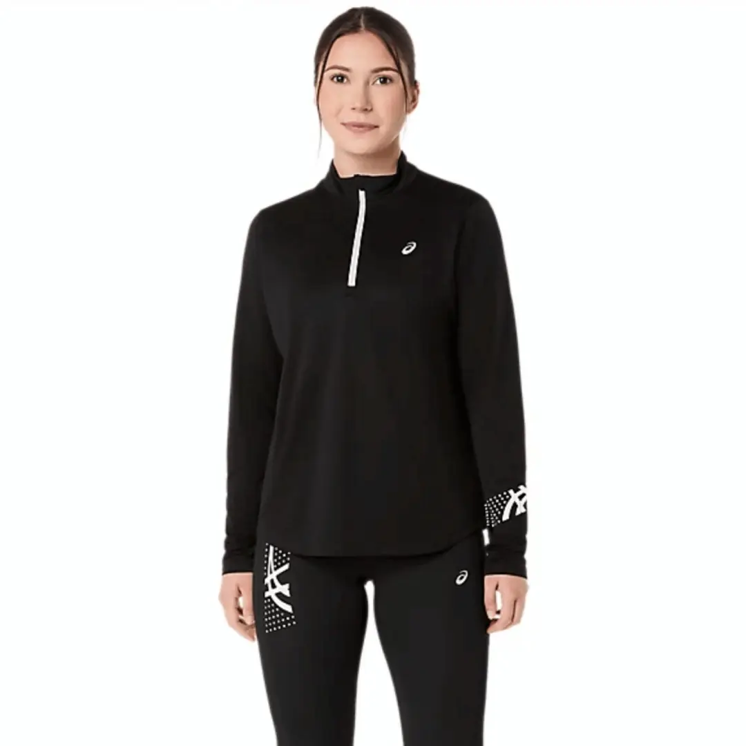 ASICS Icon Half Zip Top Dames