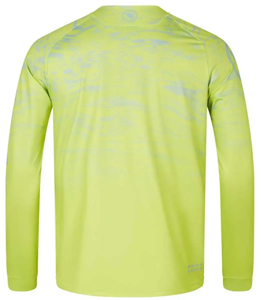Endura Marble Ltd Langarm Trui - Geel 2XL - afbeelding 3 van 6