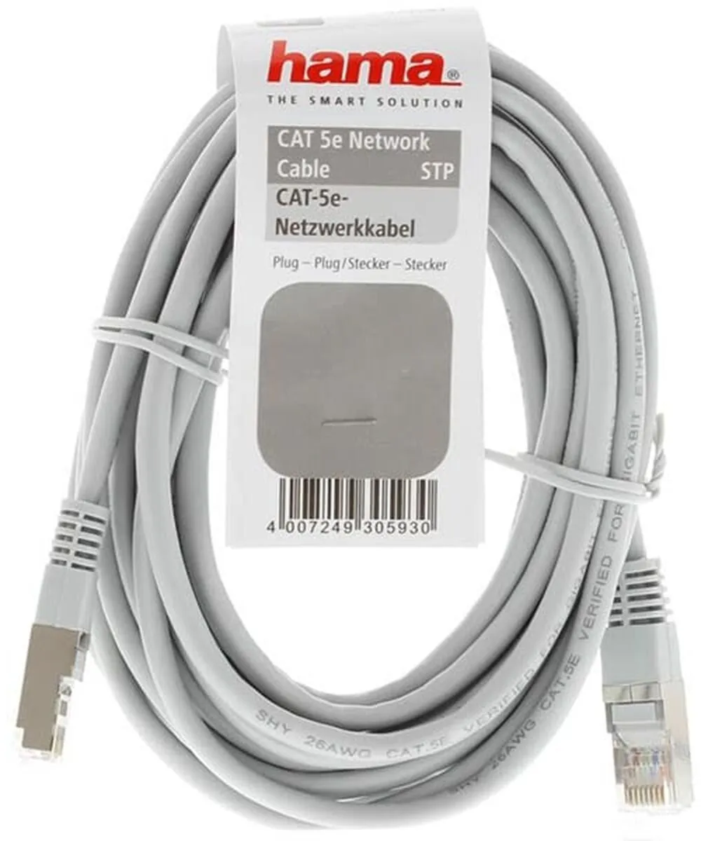 Hama UTP Kabel Categorie 6 00200915 - 1,5m - 25 Stuks