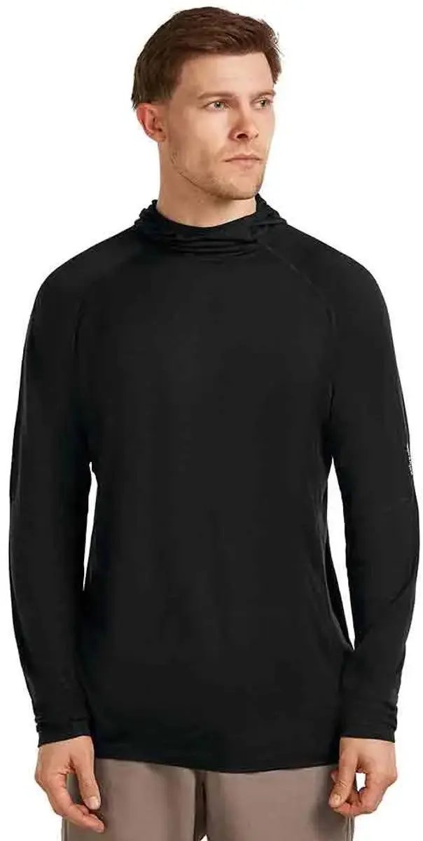 Icebreaker 150 Merinofine™ Ace Upf Hoodie Zwart M Man