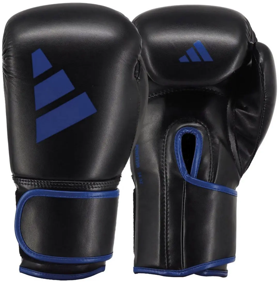 Adidas Power 100 Training Gloves Zwart/Blauw (Beschikbaar in verschillende maten
