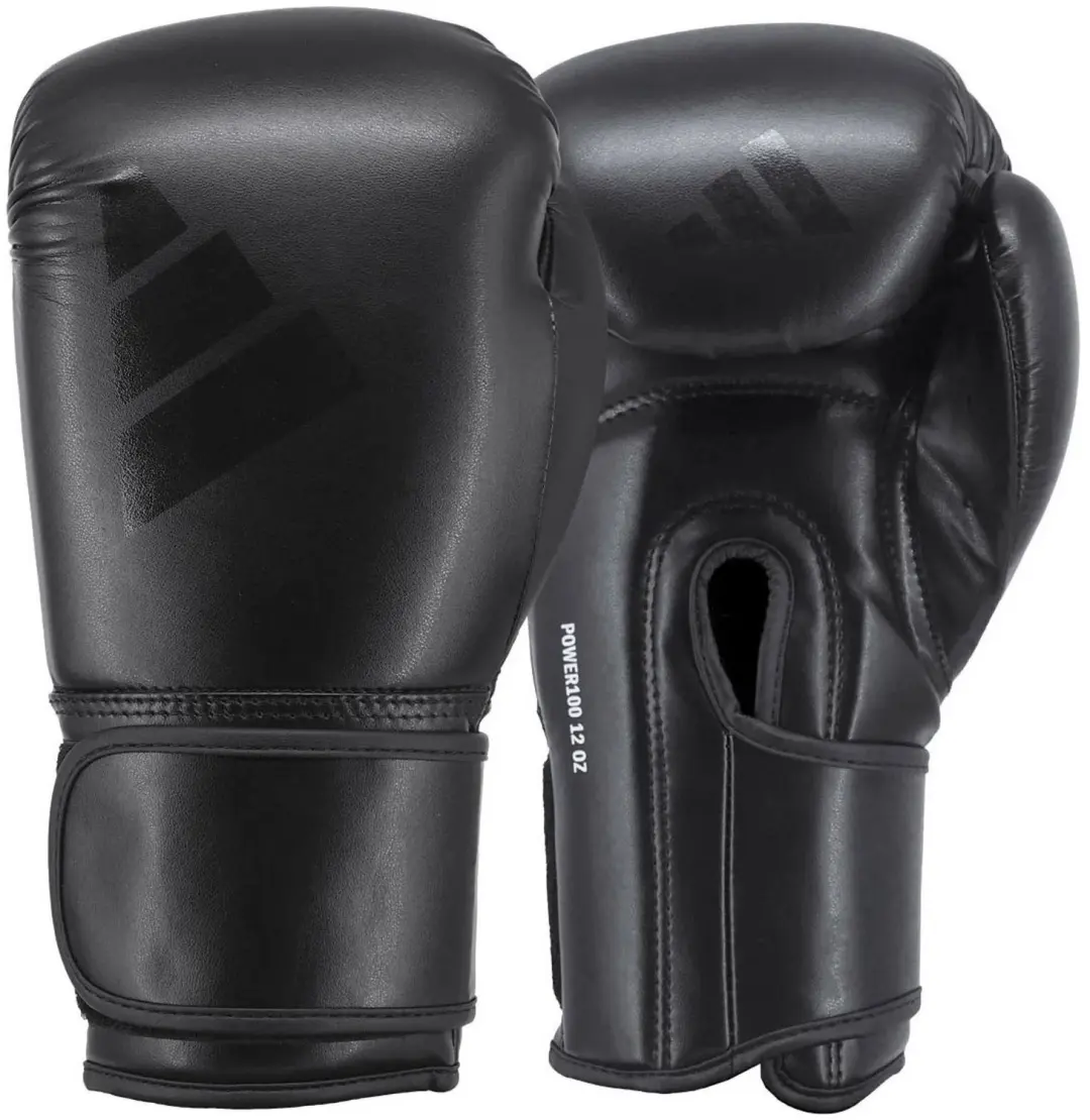 Adidas Power 100 Training Gloves Zwart/Zwart (Beschikbaar in verschillende maten