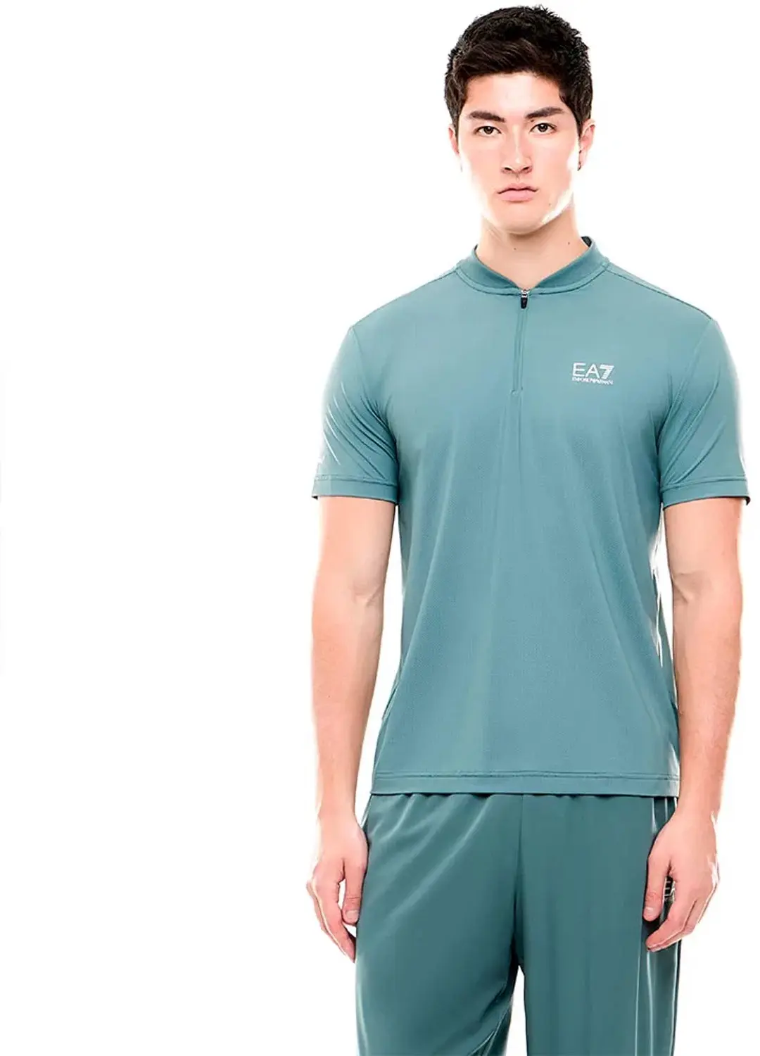 Ea7 Emporio Armani 7m002487_af13689 T-shirt Met Korte Mouwen Groen XL Man